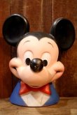 画像1: ct-250618-07 Mickey Mouse / PLAY PAL PLASTIC 1970's Coin Bank