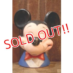 画像: ct-250618-07 Mickey Mouse / PLAY PAL PLASTIC 1970's Coin Bank