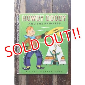 画像: ct-250618-07 HOWDY DOODY AND THE PRINNCESS 1952 A LITTLE GOLDEN BOOK