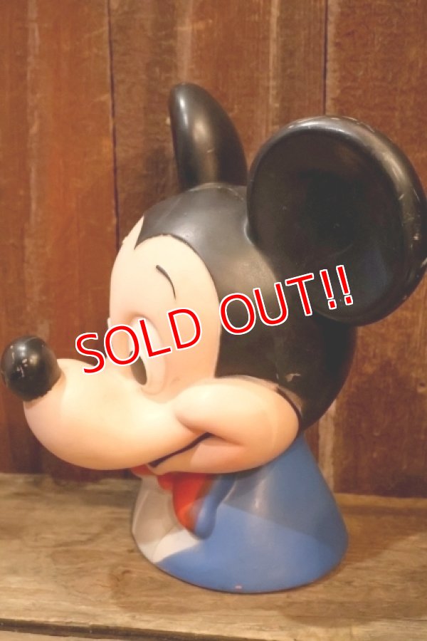 画像5: ct-250618-07 Mickey Mouse / PLAY PAL PLASTIC 1970's Coin Bank