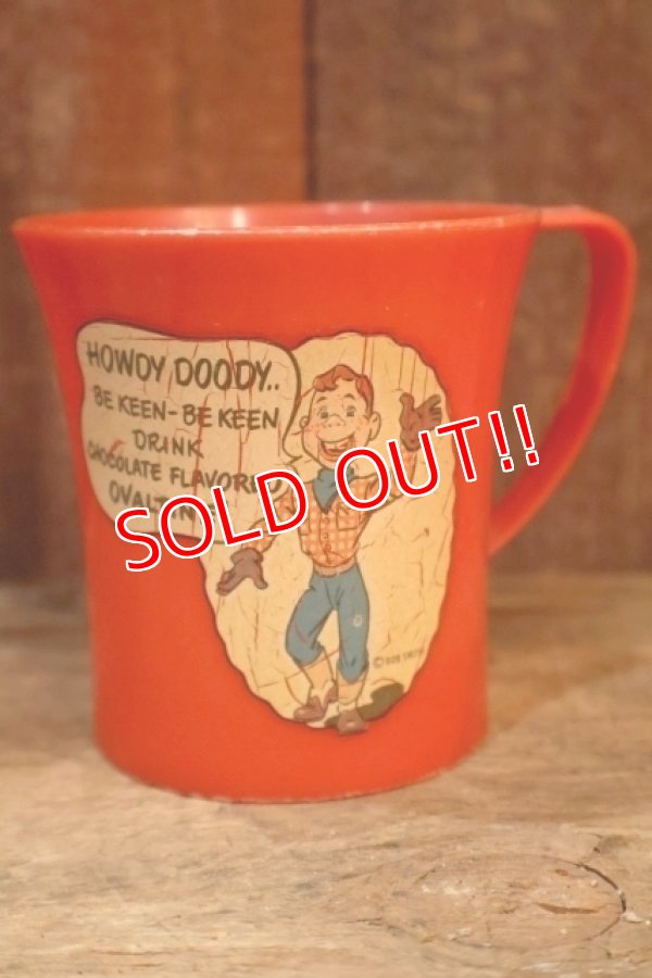 画像1: ct-250618-07 HOWDY DOODY 1950's Plastic Mug