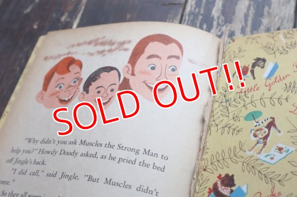 画像7: ct-250618-07 HOWDY DOODY AND CLARABELL 1951 A LITTLE GOLDEN BOOK