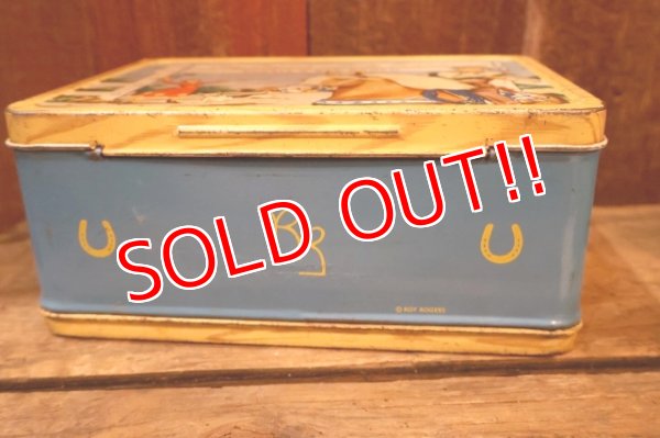 画像11: ct-250618-07 Roy Rogers and Dale Evans / American Thermos 1952 Metal Lunch Box