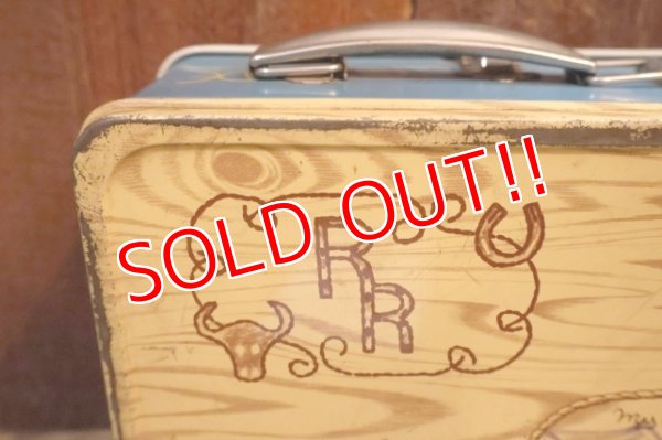 画像7: ct-250618-07 Roy Rogers and Dale Evans / American Thermos 1952 Metal Lunch Box