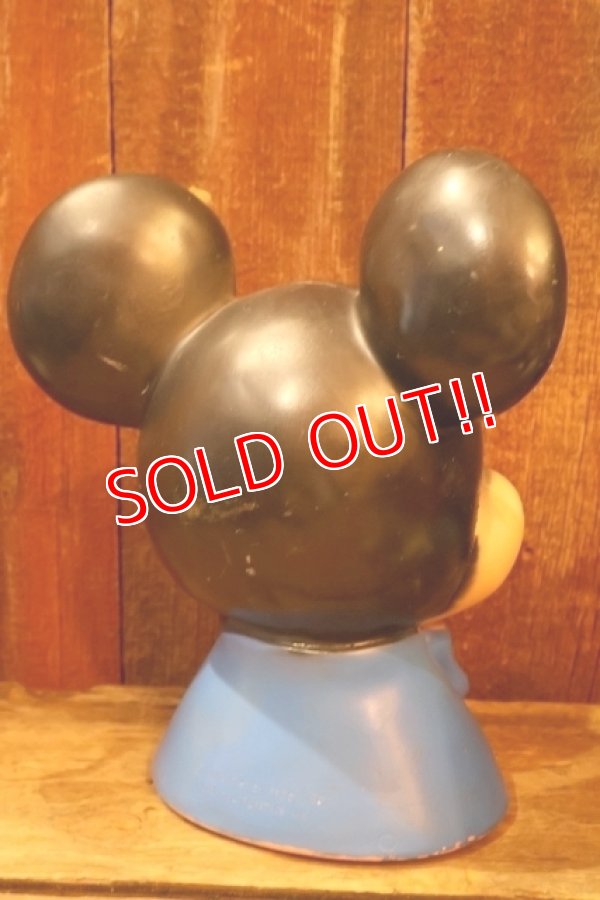 画像6: ct-250618-07 Mickey Mouse / PLAY PAL PLASTIC 1970's Coin Bank