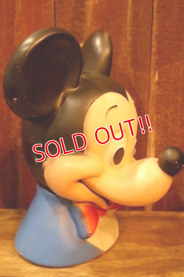 画像4: ct-250618-07 Mickey Mouse / PLAY PAL PLASTIC 1970's Coin Bank