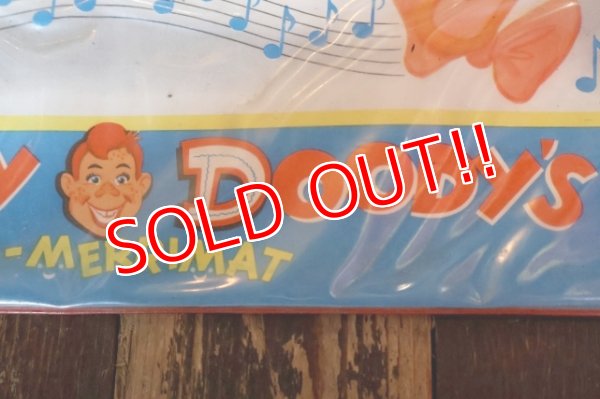 画像5: ct-250618-07 HOWDY DOODY 1950's T.V. MERRIMAT Placemat