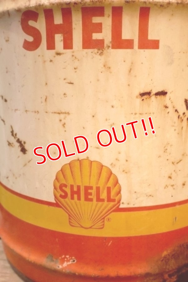 画像2: dp-250618-51 SHELL / 1950's 5 U.S.GALLONS CAN