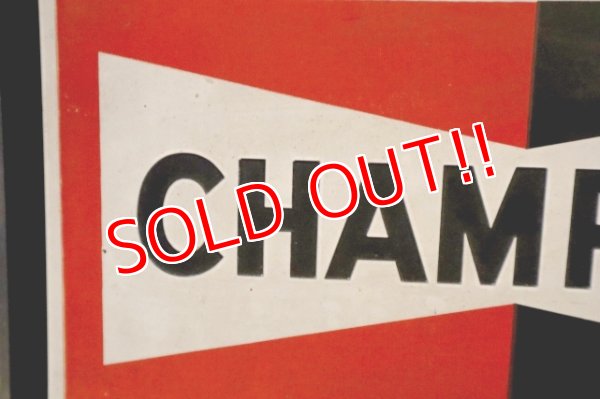 画像2: dp-250404-07 CHAMPION SPARK PLUGS 1970's-1980's Wall Clock