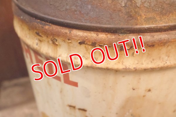 画像4: dp-250618-51 SHELL / 1950's 5 U.S.GALLONS CAN