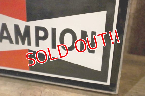 画像3: dp-250404-07 CHAMPION SPARK PLUGS 1970's-1980's Wall Clock