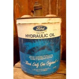 画像: dp-250618-59  Ford TRACTOR HYDRAULICOIL / 1970's 5 U.S.GALLONS CAN