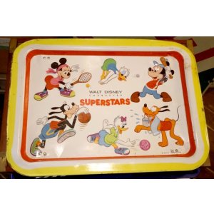 画像: ct-250618-07 WALT DISNEY CHARACTERS / 1970's Kid's Tin Table