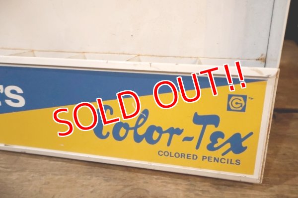 画像3: dp-250618-18 GENERAL'S Color-Tex Colored Pencils Store Display Rack