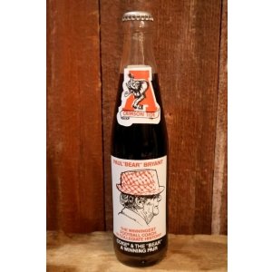 画像: ck-032 Arizona Crimson Tide "Paul Bear Bryant" / 1980's Coca Cola Bottle