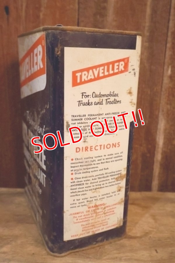 画像4: dp-250618-28 TRAVELLER / ANTI-FREEZE & SUMMER COOLANT 1 U.S. GALLON CAN