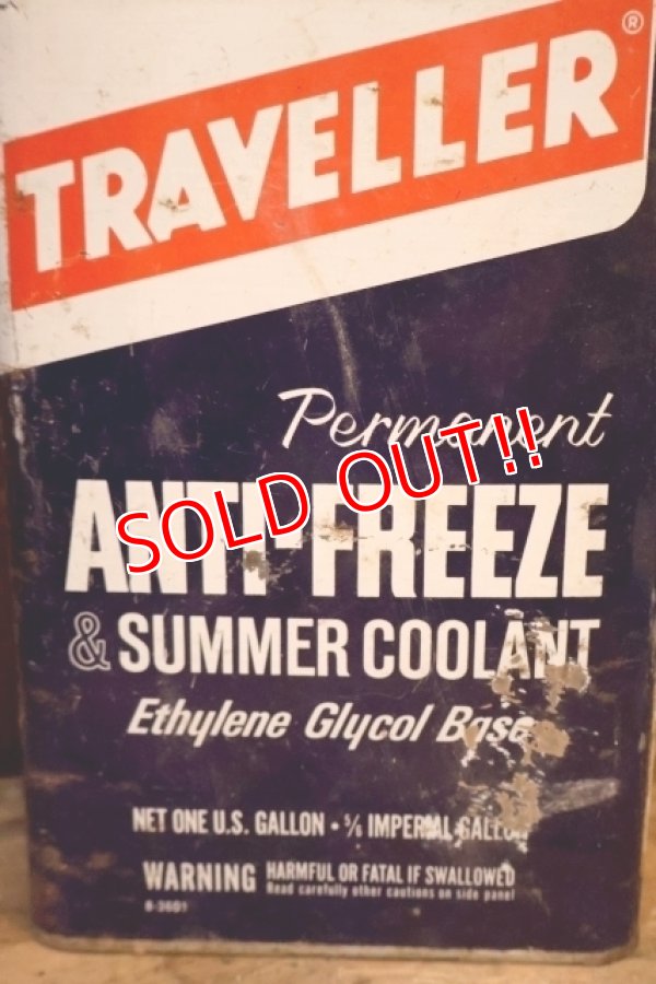 画像2: dp-250618-28 TRAVELLER / ANTI-FREEZE & SUMMER COOLANT 1 U.S. GALLON CAN