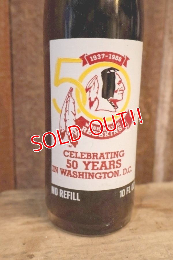 画像2: ck-035 Washington Redskins  / Coca-Cola 1986 Bottle