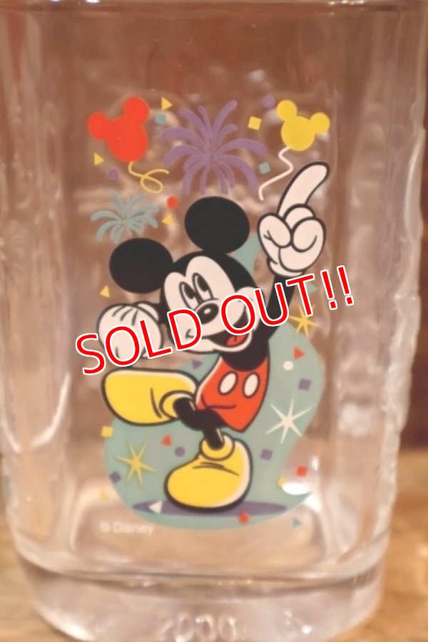 画像2: gt-250618-07 Mickey Mouse / McDonald's 2000's Millennium Celebration Glass