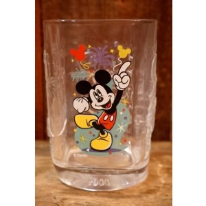 画像: gt-250618-07 Mickey Mouse / McDonald's 2000's Millennium Celebration Glass (A)