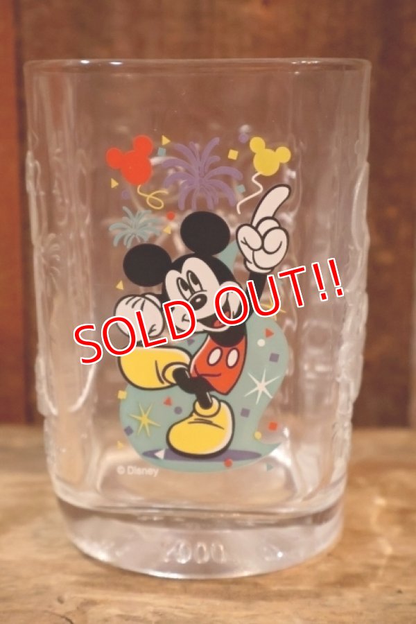 画像1: gt-250618-07 Mickey Mouse / McDonald's 2000's Millennium Celebration Glass