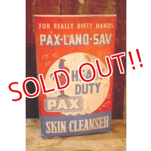 画像: dp-250618-09 PAX-LANO-SAV PAX SKIN CLEANSER 1940's-1950's BOX