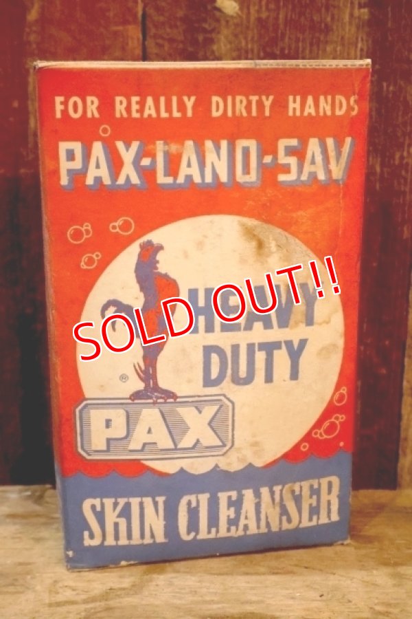 画像1: dp-250618-09 PAX-LANO-SAV PAX SKIN CLEANSER 1940's-1950's BOX