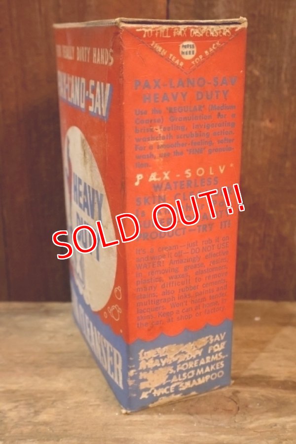 画像5: dp-250618-09 PAX-LANO-SAV PAX SKIN CLEANSER 1940's-1950's BOX