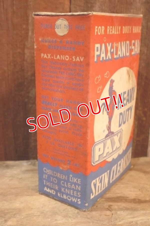 画像4: dp-250618-09 PAX-LANO-SAV PAX SKIN CLEANSER 1940's-1950's BOX