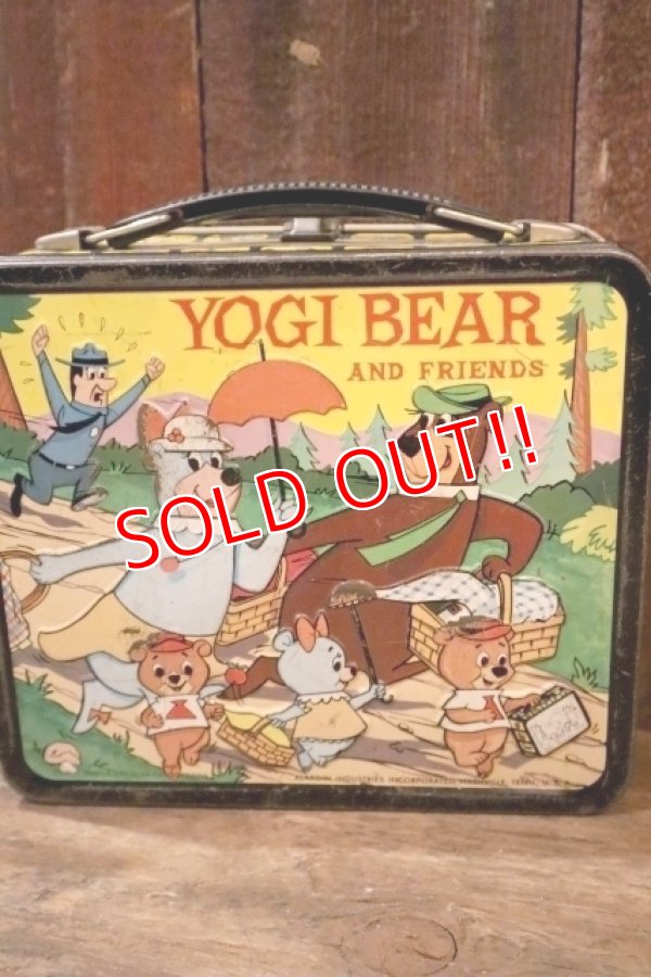 画像4: ct-250404-35 YOGI BEAT AND FRIENDS 1963 ALADDIN Metal Lunch Box