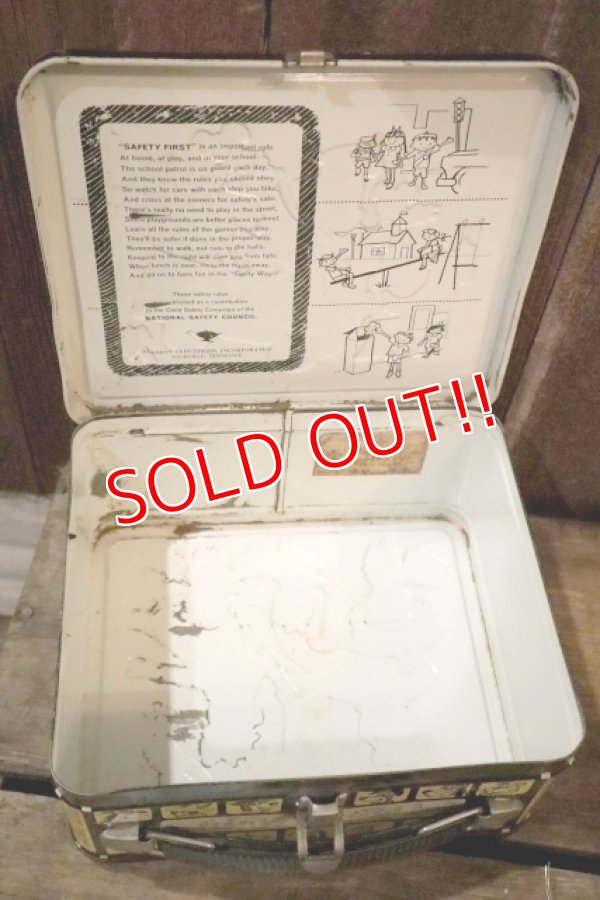 画像11: ct-250404-35 YOGI BEAT AND FRIENDS 1963 ALADDIN Metal Lunch Box