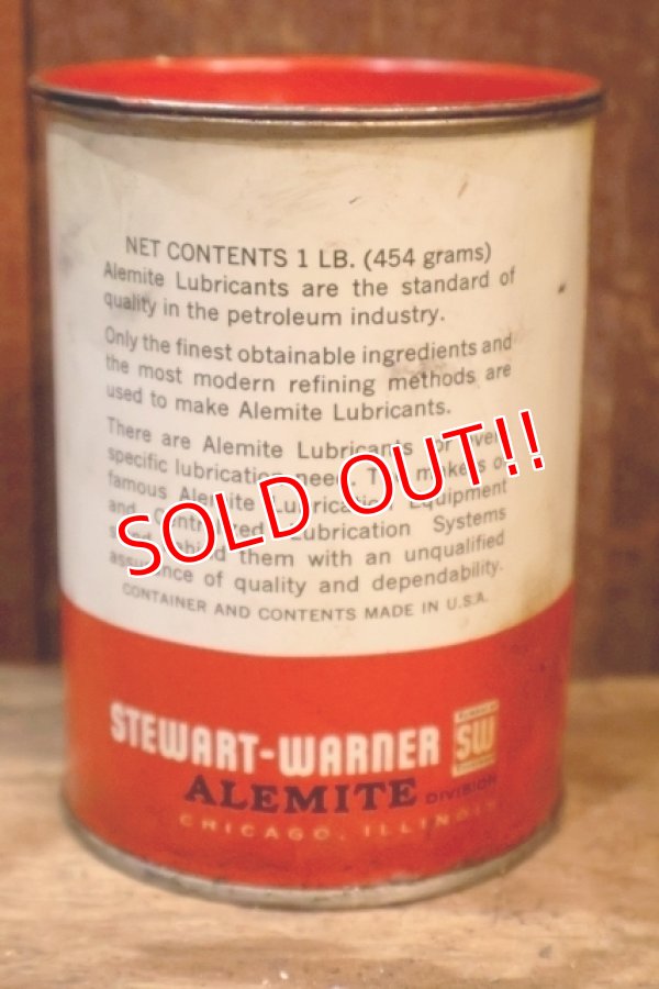 画像3: dp-250618-28 STEWART-WARNER ALEMITE LUBRICANT CAN