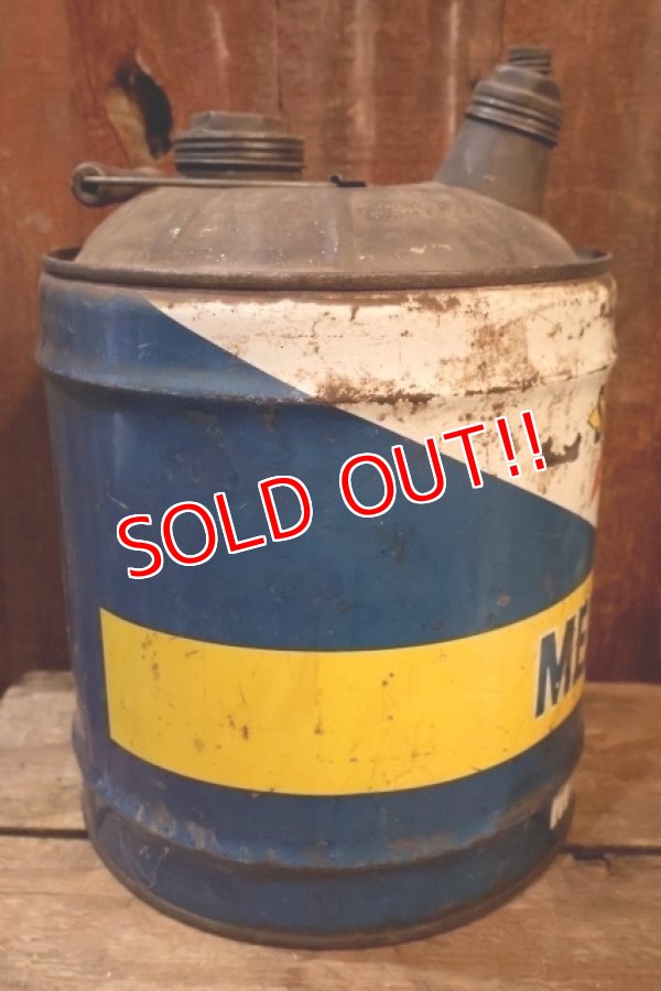 画像6: dp-250618-62 SUNOCO MERCURY 1960's 5 U.S. GALLONS MOTOR OIL CAN