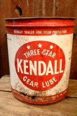 画像: dp-250618-79 KENDALL 1970's 5 U.S. GALLONS GEAR LUBE CAN