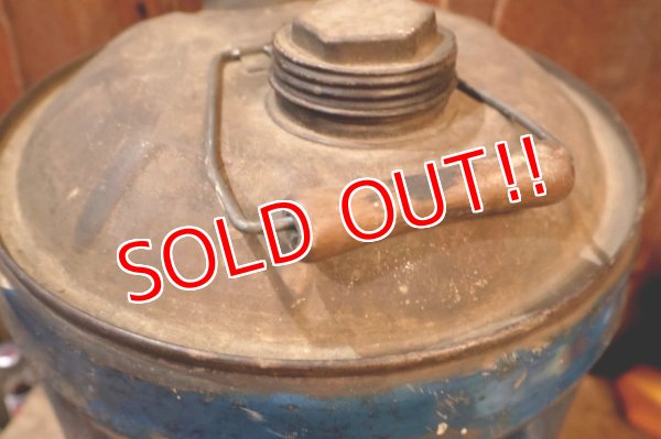 画像10: dp-250618-62 SUNOCO MERCURY 1960's 5 U.S. GALLONS MOTOR OIL CAN