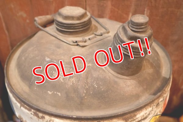 画像11: dp-250618-62 SUNOCO MERCURY 1960's 5 U.S. GALLONS MOTOR OIL CAN