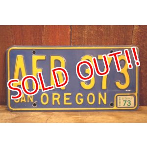 画像: dp-250722-07 License Plate OREGON "AER 373"