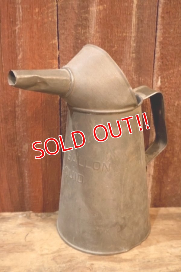 画像1: dp-250722-12 〜1950's HALF GALLON OILER