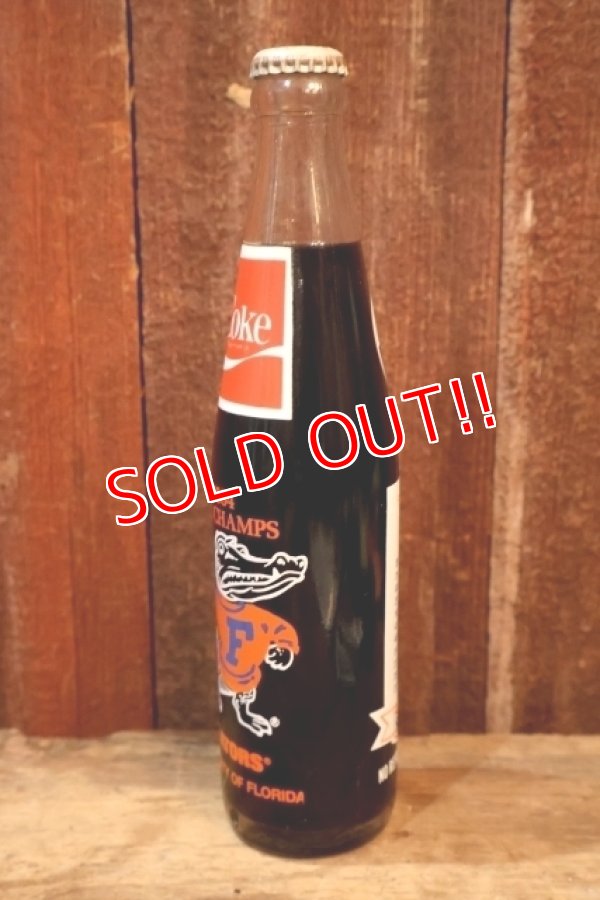 画像3: ck-042 University of Florida / "GATORS" 1984 SEC CHAMPION Coca-Cola BOTTLE