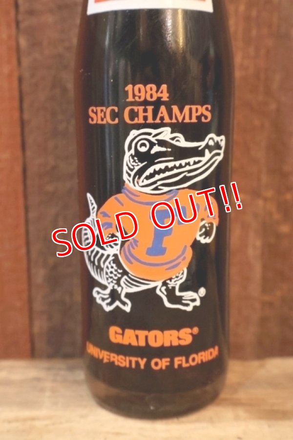 画像2: ck-042 University of Florida / "GATORS" 1984 SEC CHAMPION Coca-Cola BOTTLE