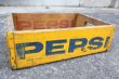 画像1: dp-250722-03 PEPSI 1960's-1970's WOOD BOX