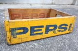 画像: dp-250722-03 PEPSI 1960's-1970's WOOD BOX