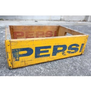 画像: dp-250722-03 PEPSI 1960's-1970's WOOD BOX