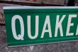 画像2: dp-250722-10 QUAKER STREET 1600 Road Sign
