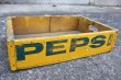 画像1: dp-250722-02 PEPSI 1960's-1970's WOOD BOX