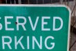 画像3: dp-250701-17 RESERVED PARKING ONLY Enamel Road Sign