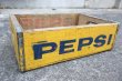 画像1: dp-250722-01 PEPSI 1960's-1970's WOOD BOX