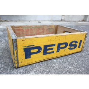 画像: dp-250722-01 PEPSI 1960's-1970's WOOD BOX