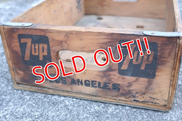 画像7: dp-250722-04 SEVEN UP 7 Up 1970's WOOD BOX
