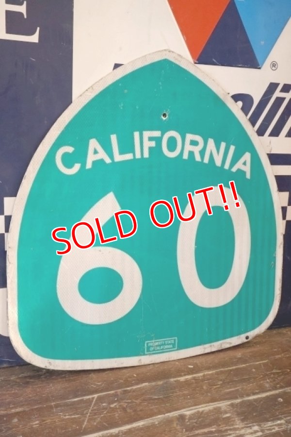 画像1: dp-250531-04 California State Route 60 Road Sign